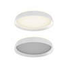 Dals Aurora 12 Inch Dual-Light Dimmable LED Flush Mount CFH12-3K-WH
